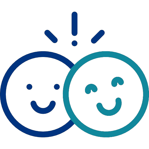 Icon - Für das Thema "Kundenzufriedenheit"